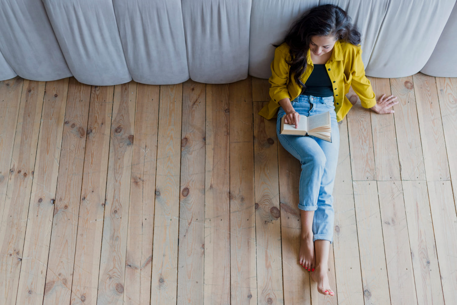 impianto termico a pavimento installato in casa moderna